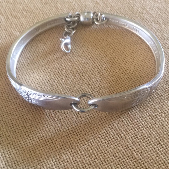 Knife & Spoon Silver Handmade Necklace and Bracelet - Picture 5 of 7